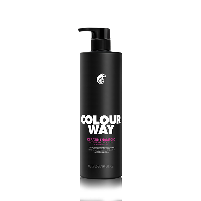 COLOURWAY Intensively Nourish Keratin Shampoo para cabelos secos