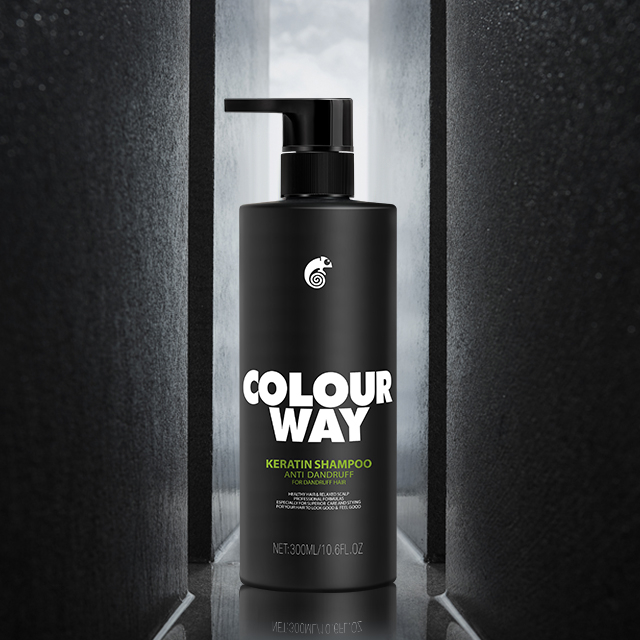 COLOURWAY Shampoo de queratina de qualidade de salão profissional anticaspa 