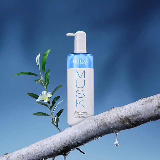 MOCHEQI Sulfato Livre Suave Orgânico Nutritivo Hidratante Anticaspa Shampoo Cabelo Para Uso em Salão de Beleza Atacado