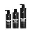 COLOURWAY Shampoo anti-gordura e hidratante com queratina para cabelos finos e oleosos 