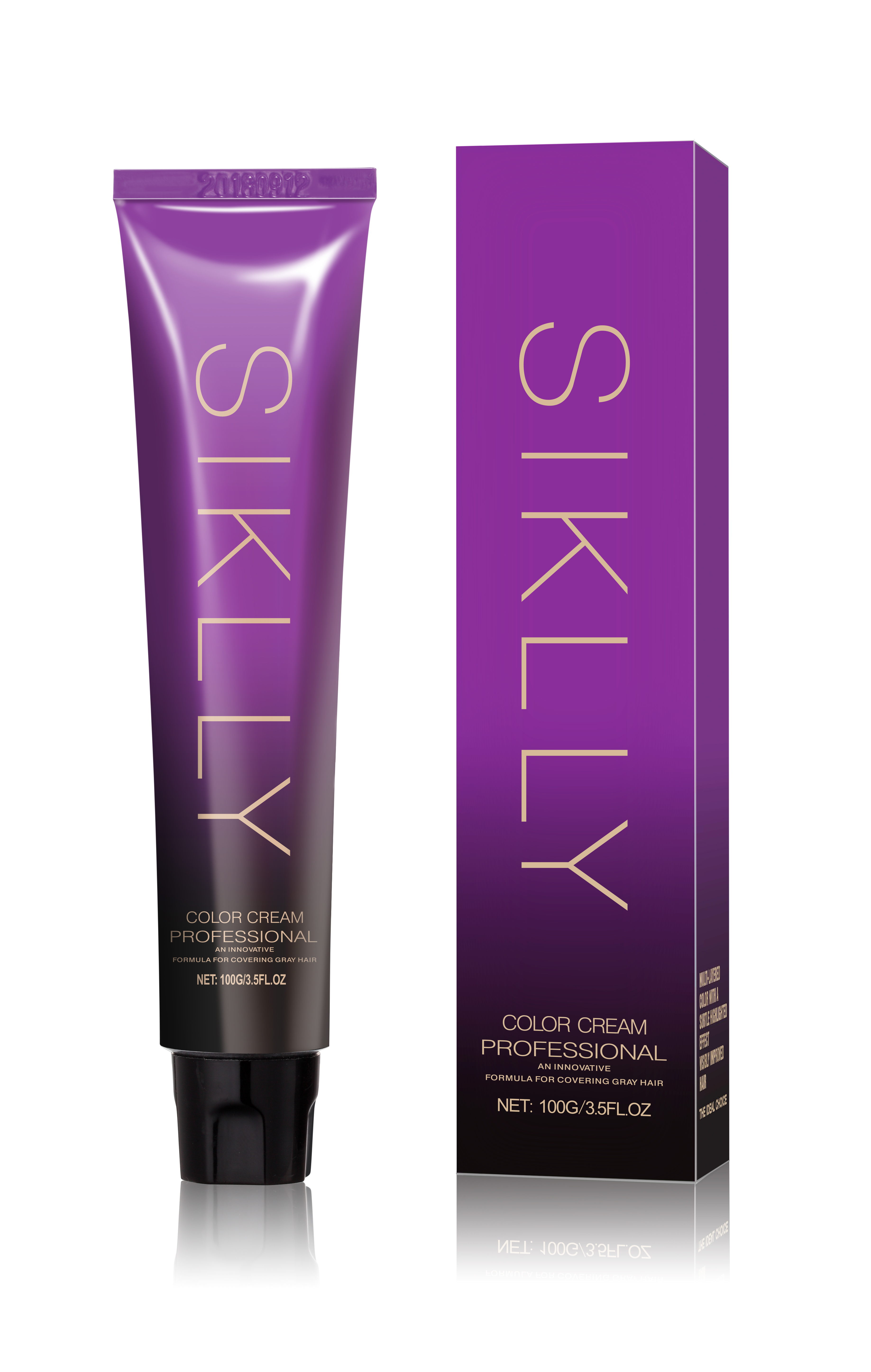 SIKLLY Roxo com Diferente Volume Oxidante Creme para Coloração de Cabelo Feminino