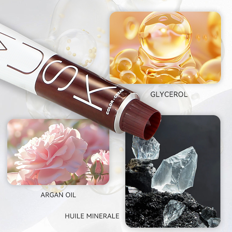 MOCHEQI Creme de Cor de Cabelo Permanente Sem Amônia Grau de Salão de Beleza Marca Própria Não Alérgica Moda Sombra Atacado