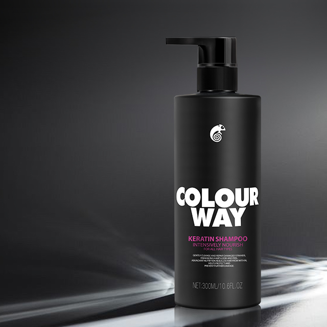 Shampoo de queratina COLOURWAY nutre intensamente para todos os tipos de cabelo