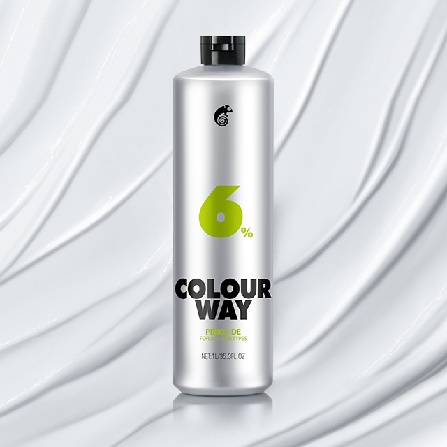 COLOURWAY Salon Use revelador e peróxido com baixo teor de amônia