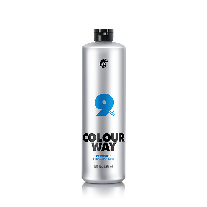 COLOURWAY Salon Use revelador e peróxido com baixo teor de amônia