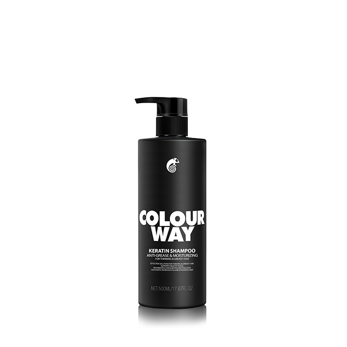 COLOURWAY Queratina Anti-Gordura & Shampoo Hidratante para Cabelos Oleosos