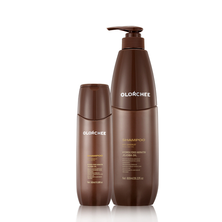 OLOŔCHEE Hydrolyzed Keratin Anti-Caspa & Coceira Shampoo para Caspa