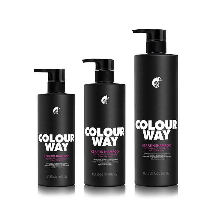 COLOURWAY Intensively Nourish Keratin Shampoo para cabelos secos