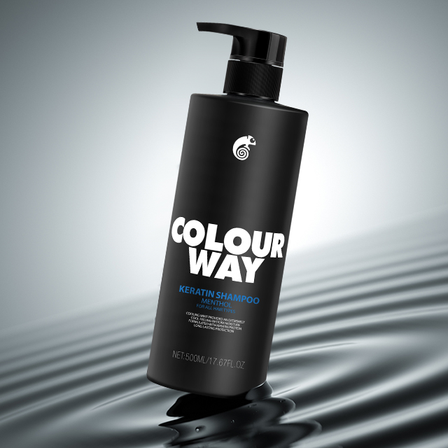 COLOURWAY Shampoo de queratina com mentol refrescante para refrescar